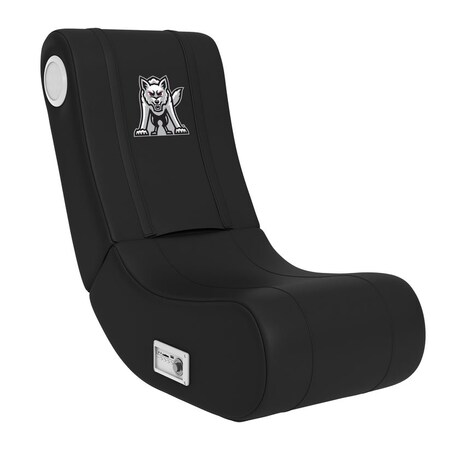 Dreamseat Game Rocker 100 with South Dakota Coyotes with Emblem Logo XZGARO100-PSCOL13095